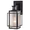 Vaxcel Hyde Park Metal Bronze Motion Sensor Dusk to Dawn Outdoor Wall Light Mission with Clear Glass T0662 - alternate 8